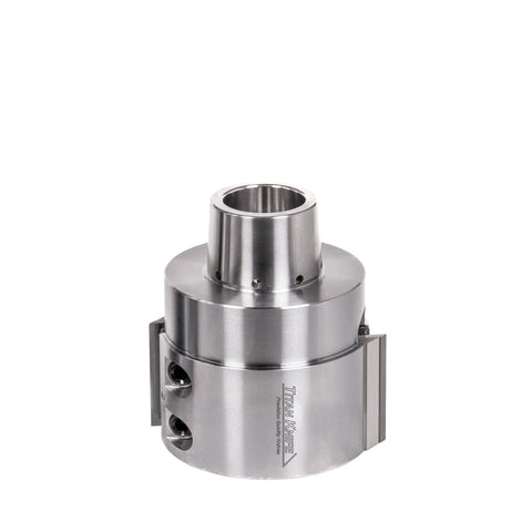 40 mm Cut Length, 2 Corrugated Knife Pockets, HSK 85 PowerLock Style Moulder Cutterhead, CW Rotation, Left or Bottom Spindle