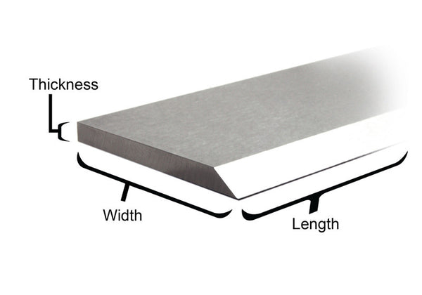 Knife Dimensions Diagram