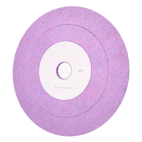 Purple Vitrified Grinding Wheel with hub on 1 side