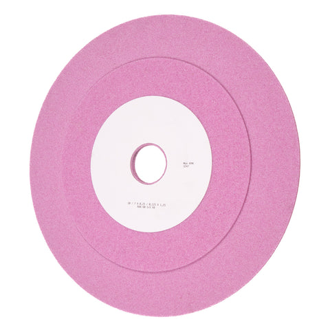 Pink Vitrified Grinding Wheel with hub on 1 side