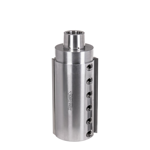 150 mm Cut Length, 2 Corrugated Knife Pockets, HSK 85 PowerLock Style Moulder Cutterhead, CCW Rotation, Right or Top Spindle 