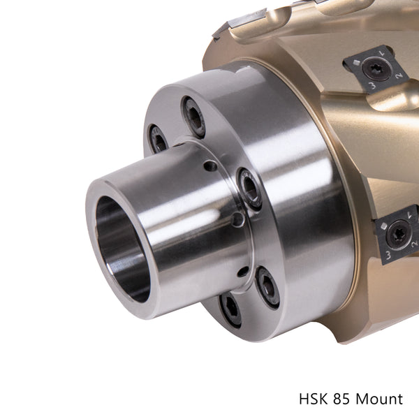 HSK 85 PowerLock Style Mount for Spiral Insert Knife Surfacing Heads