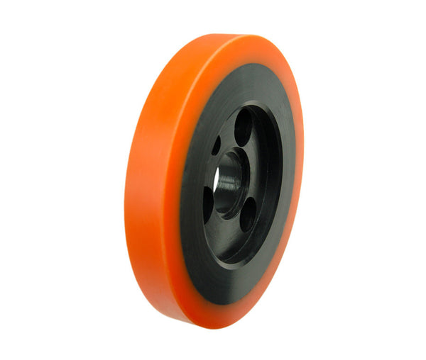 3/4" Wide, 35mm Bore, Bolt-On -- Solid Urethane Feed Wheel - View 2