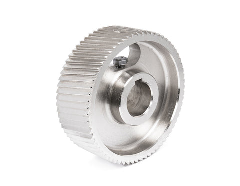 2" Wide, 35mm Bore, Keyed - 10 deg Shear - Steel Tooth Feed Wheel