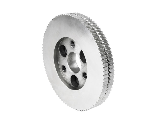 3/4" Wide, 30mm  Bore, Keyed - Steel Tooth Feed Wheel - View 2