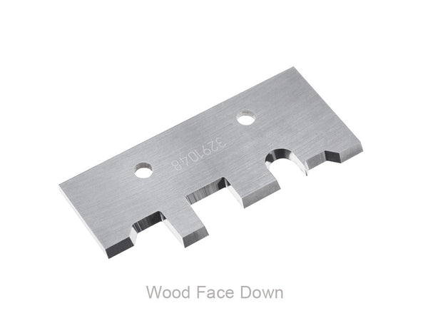 HD MP 60mm Wide - Carbide Knife - Tongue and Groove Flooring with MicroBevel - Face Down