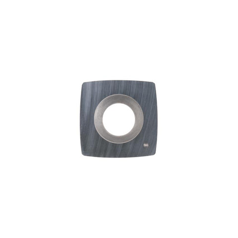 Square Carbide Insert - 15 x 15 x 2.5 mm - 50 mm radius face - Woodturning Cutter Top