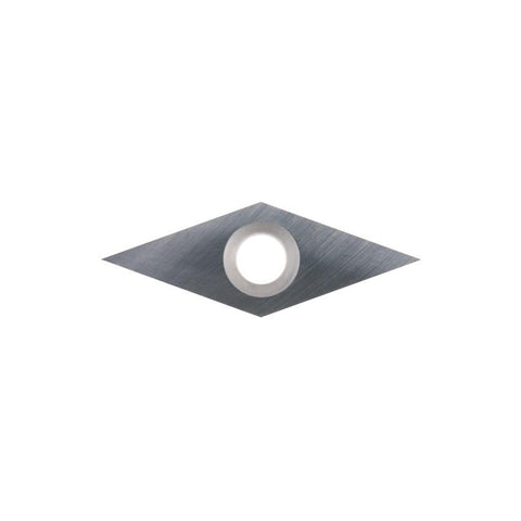 Diamond Carbide Insert - 28 x 10 x 2.5 mm - Woodturning Cutter Top